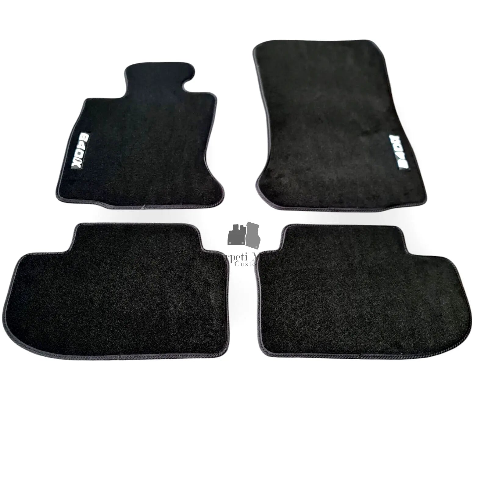 For BMW 6 640iX Carpet Floor Mats 2011-2019 OEM Quality Velour Auto Rugs Liners