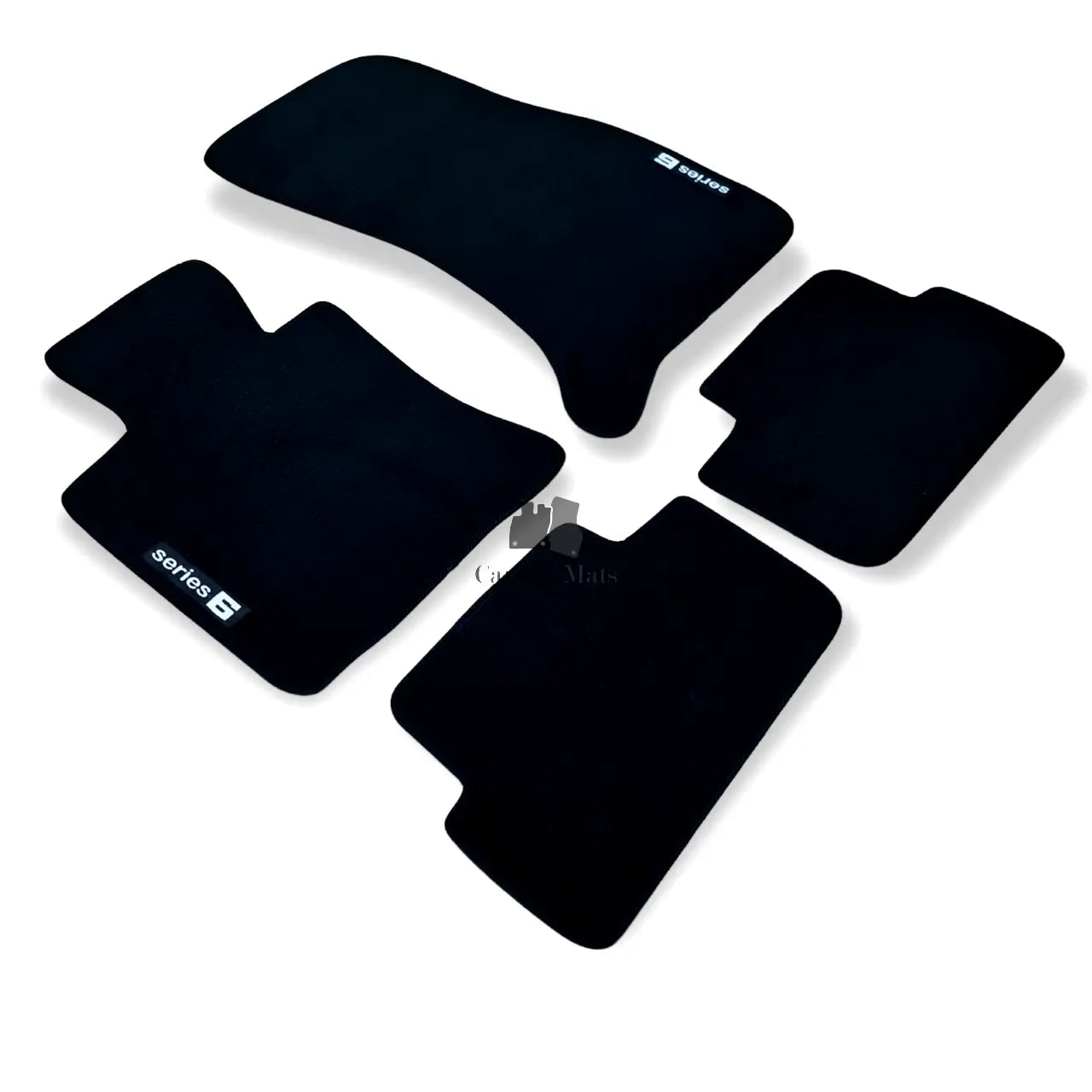 For BMW 6 E63 Carpet Floor Mats 2004-2011 OEM Quality Velour Auto Rugs Liners