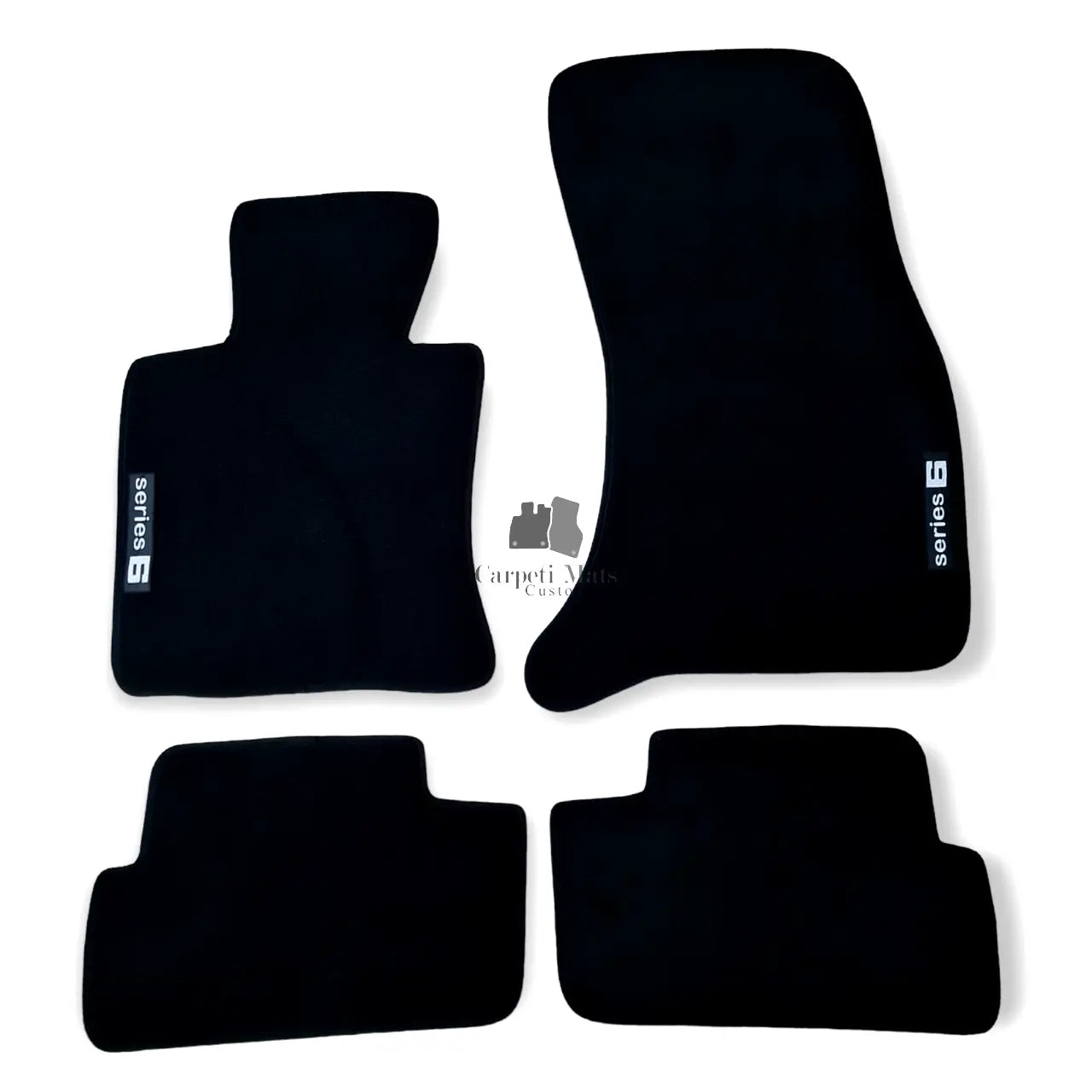 For BMW 6 E63 Carpet Floor Mats 2004-2011 OEM Quality Velour Auto Rugs Liners