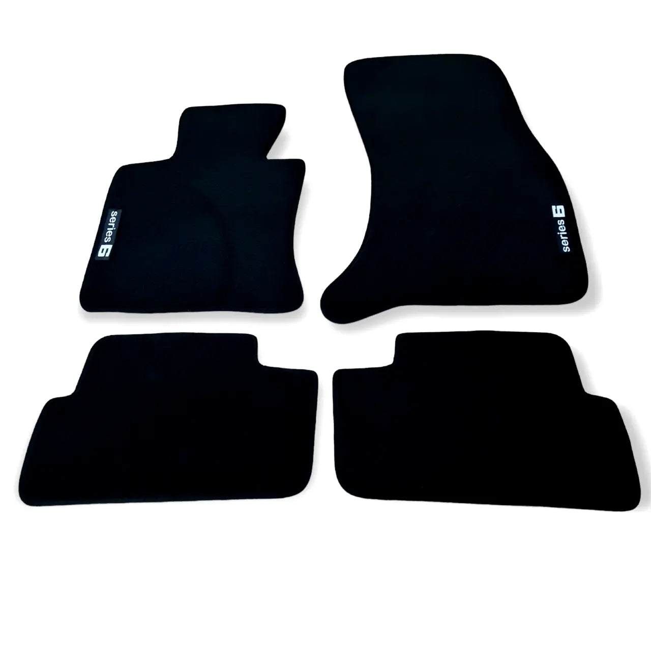 For BMW 6 E63 Carpet Floor Mats 2004-2011 OEM Quality Velour Auto Rugs Liners
