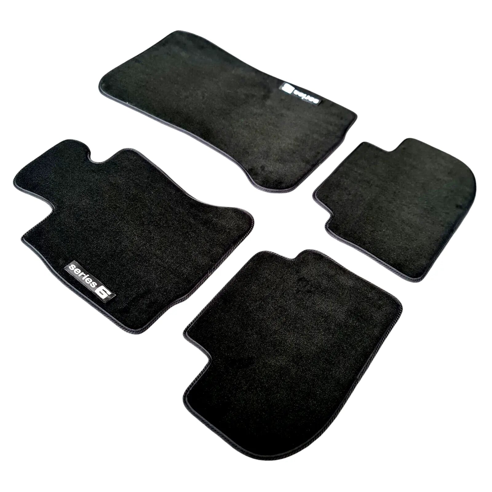 For BMW 6 F06 GC Carpet Floor Mats 2011-2019 OEM Quality Velour Auto Rugs Liners