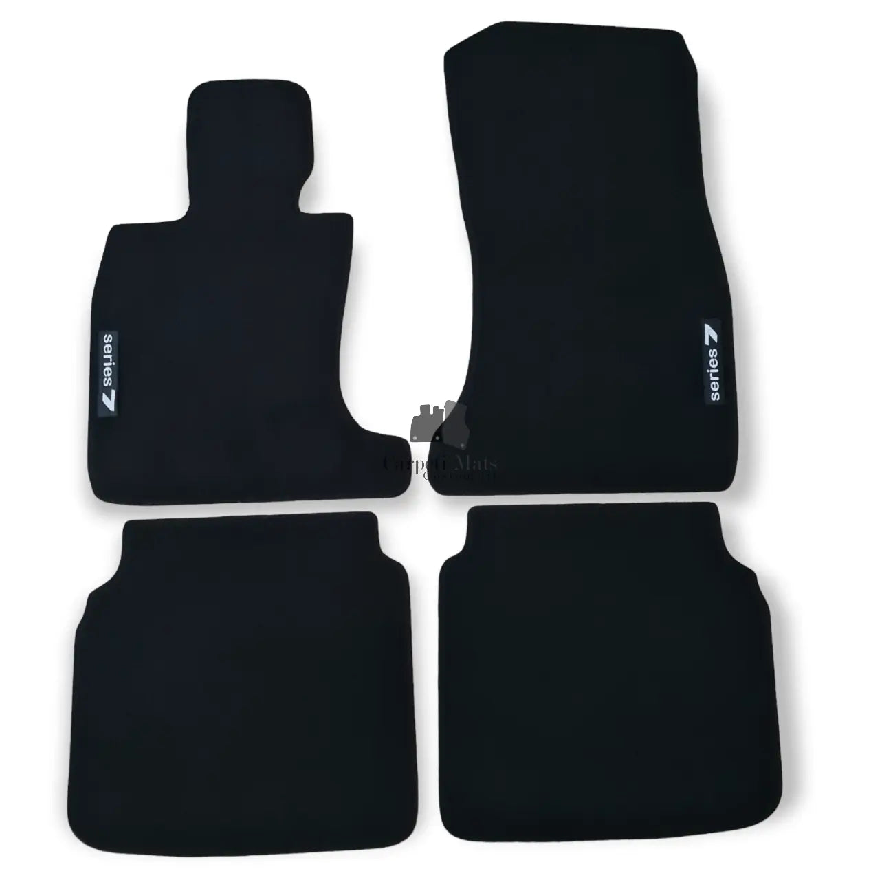 For BMW 7 LWB Carpet Floor Mats 2008-2015 OEM Quality Velour Auto Rugs Liners