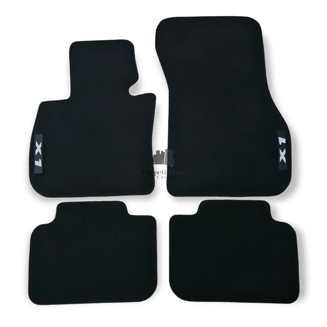 For BMW X1 F48 Carpet Floor Mats 2016-2022 OEM Quality Velour Auto Rugs Liners