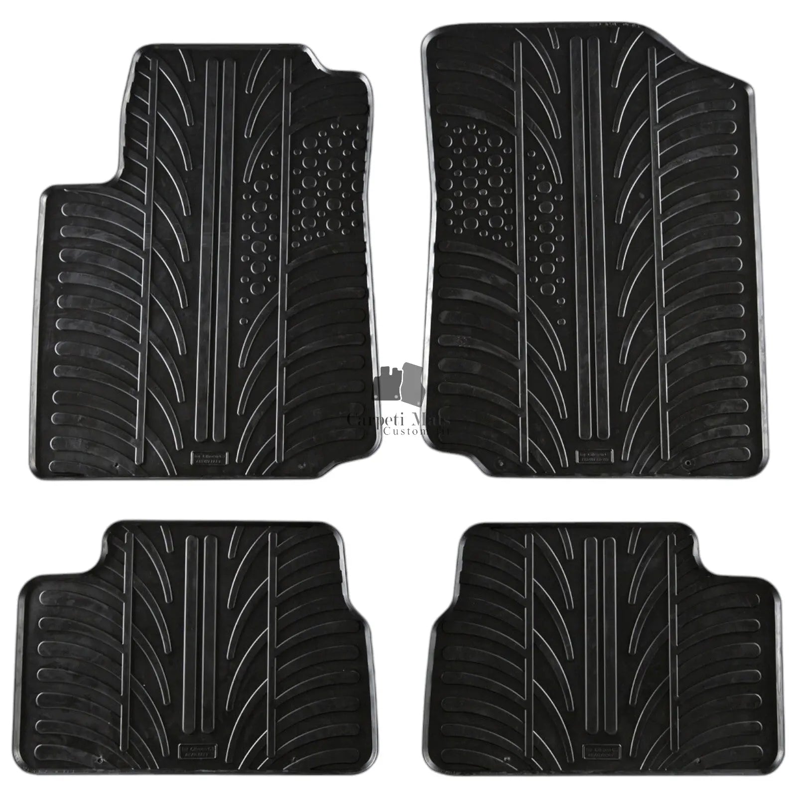 For Citroen C3 2002-2009 Car Floor Mats Rubber All Weather Heavy Duty Liners New