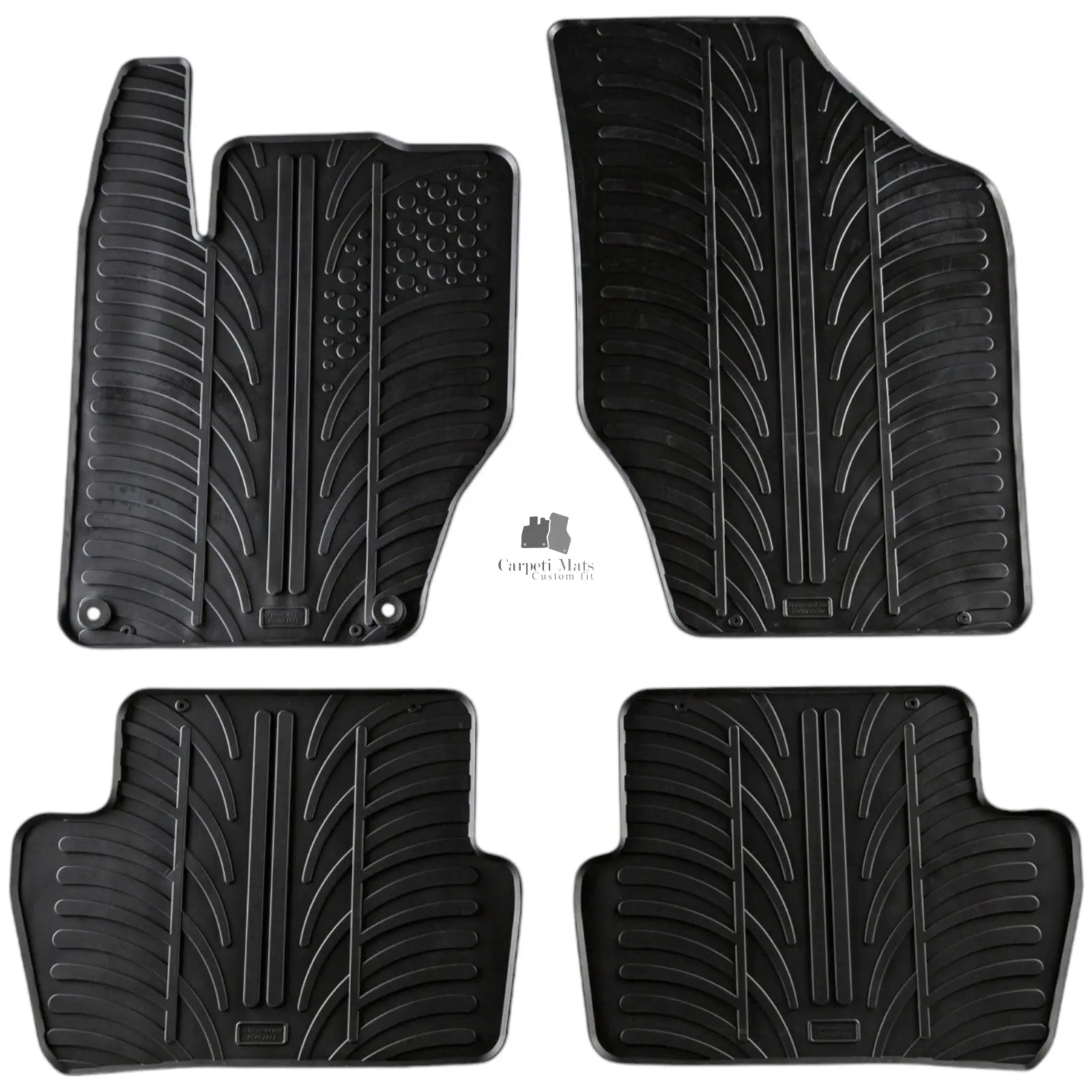 For Citroen C4 2011-2018 Car Floor Mats Rubber All Weather Heavy Duty Liners New