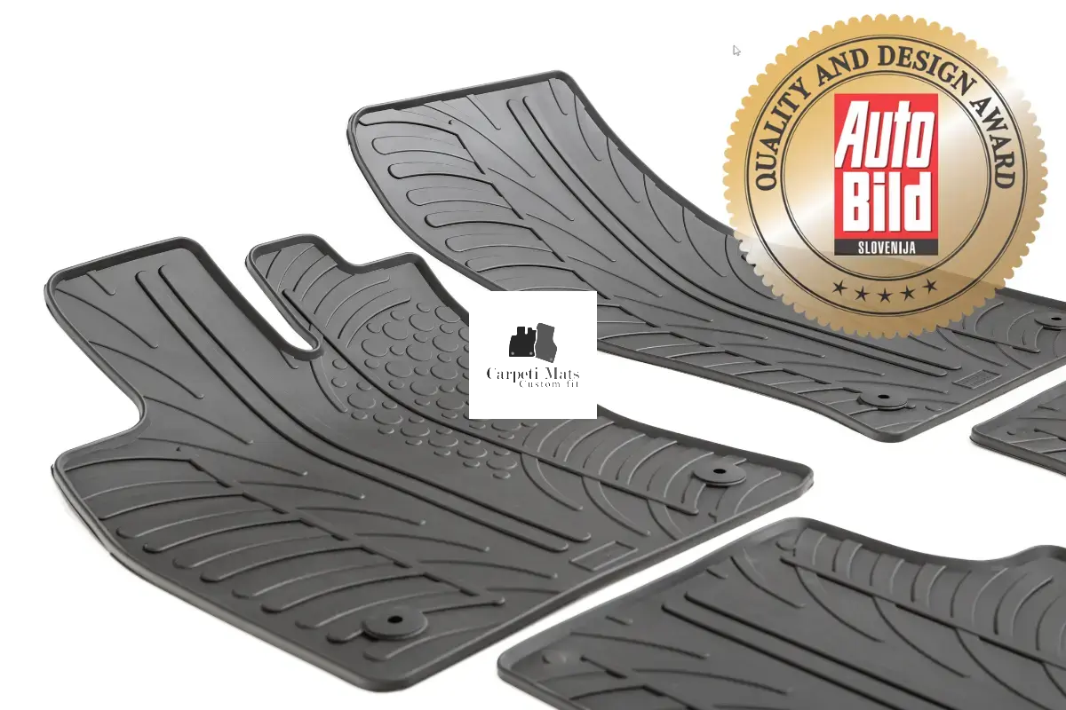 For Dacia Duster 2018-2024 Car Floor Mats Rubber All Weather Heavy Duty Liners