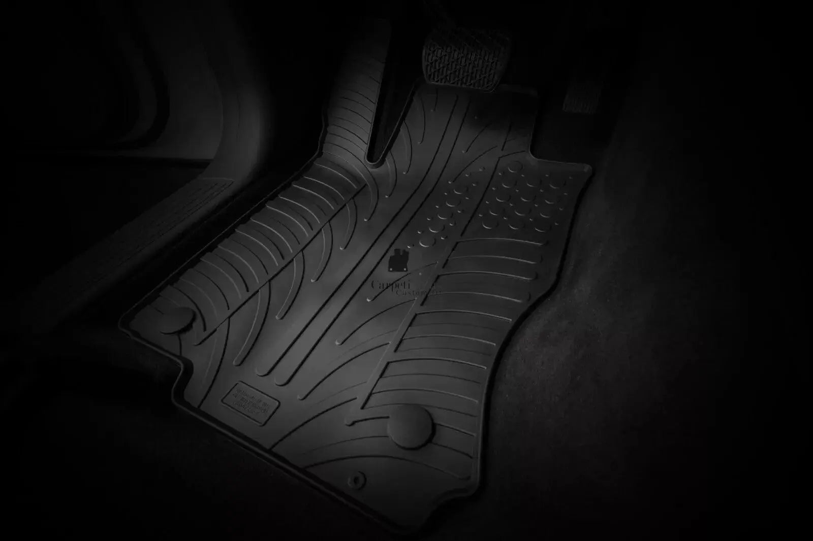 For Dacia Sandero 2008-2012 Car Floor Mats Rubber All Weather Heavy Duty Liners