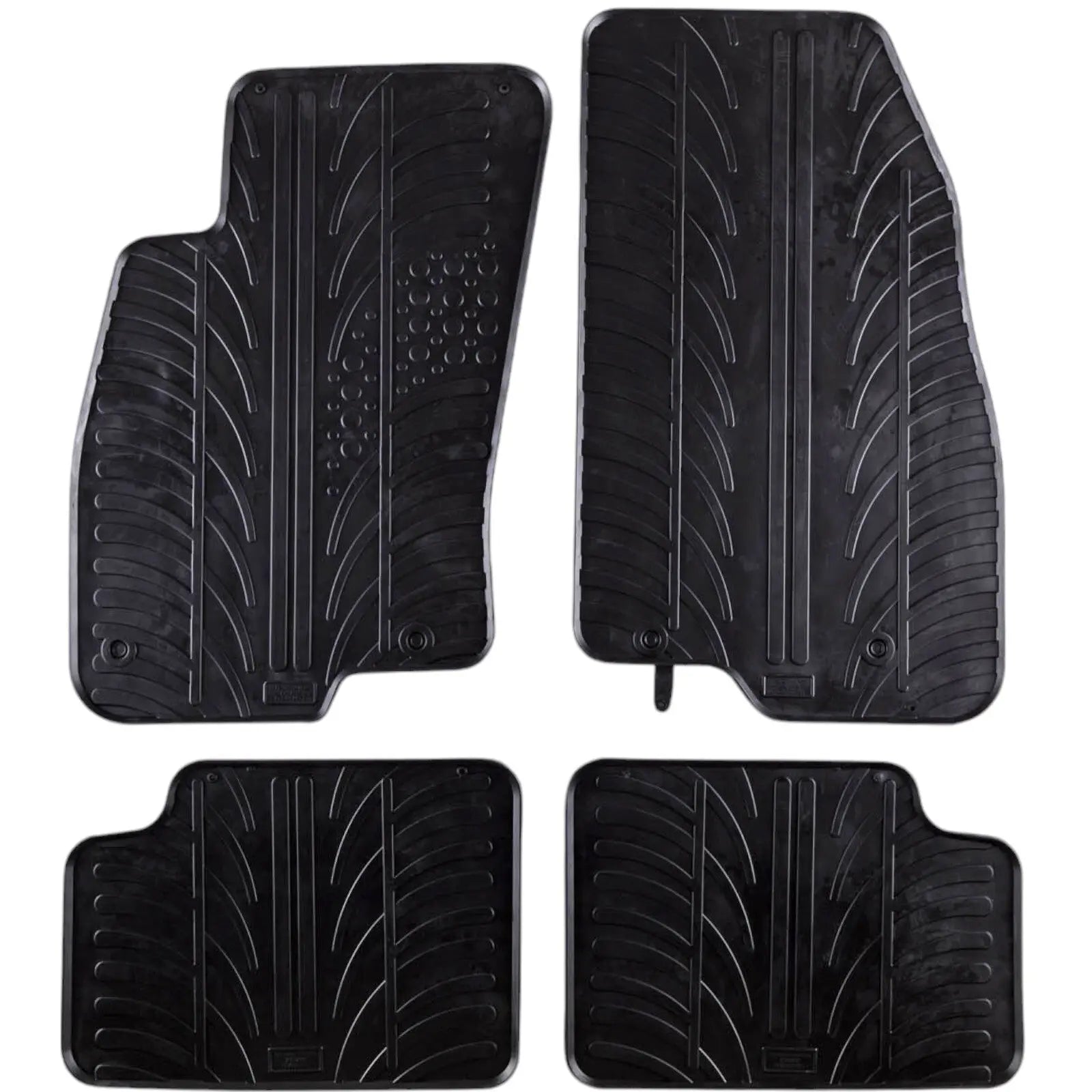 For Fiat Grande Punto 2005-2013 Floor Mats Rubber All Weather Heavy Duty Liners
