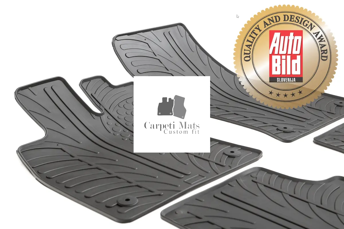 For Fiat Tipo 2016-2024 Car Floor Mats Rubber All Weather Heavy Duty Liners New