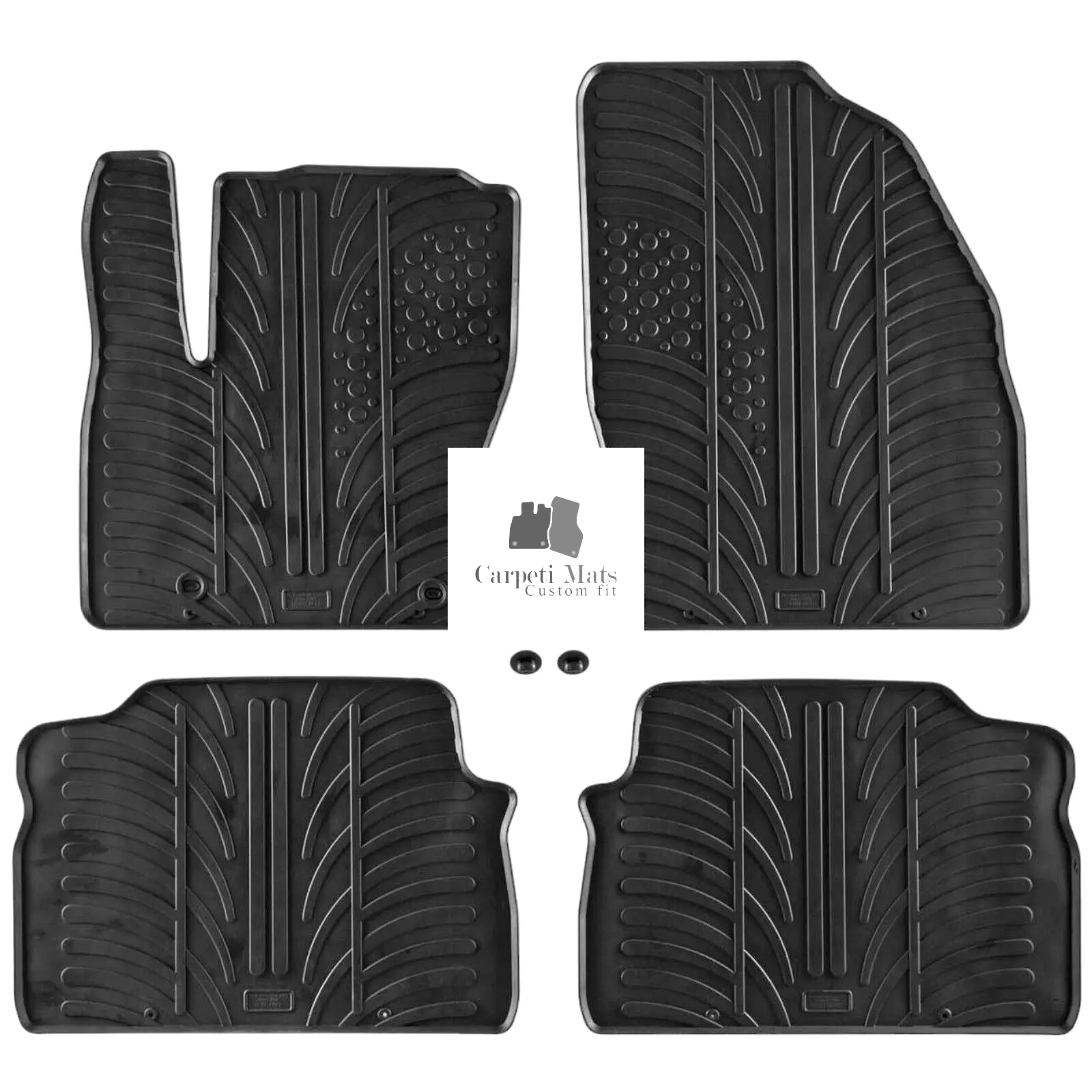 For Ford C-Max 2003-2010 Car Floor Mats Rubber All Weather Heavy Duty Liners New