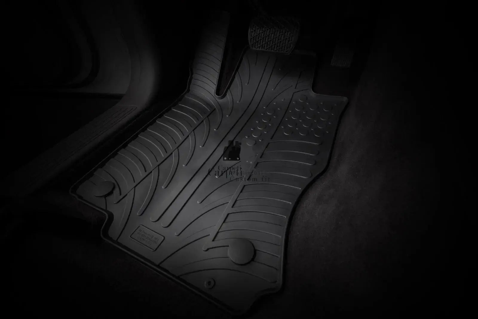 For Kia Rio 2018-2024 Car Floor Mats Rubber All Weather Heavy Duty Auto Liners