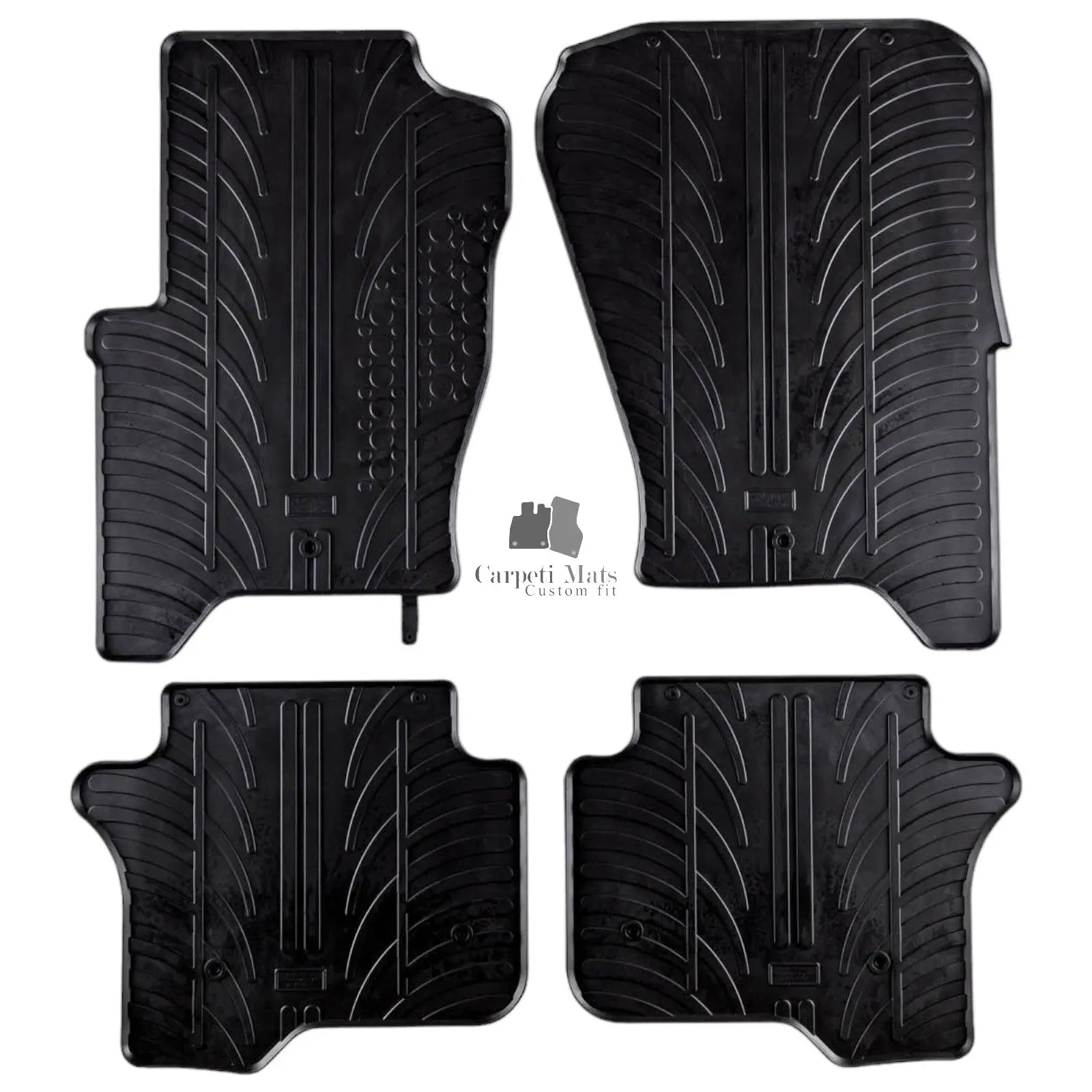 For Land Rover Discovery 2009-2016 Car Floor Mats Rubber All Weather Heavy Duty