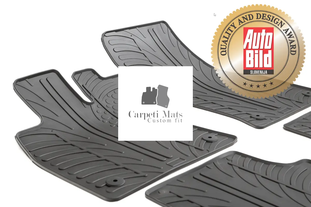For Mercedes C-Class W203 2001-2007 Car Floor Mats Rubber All Weather Heavy Duty