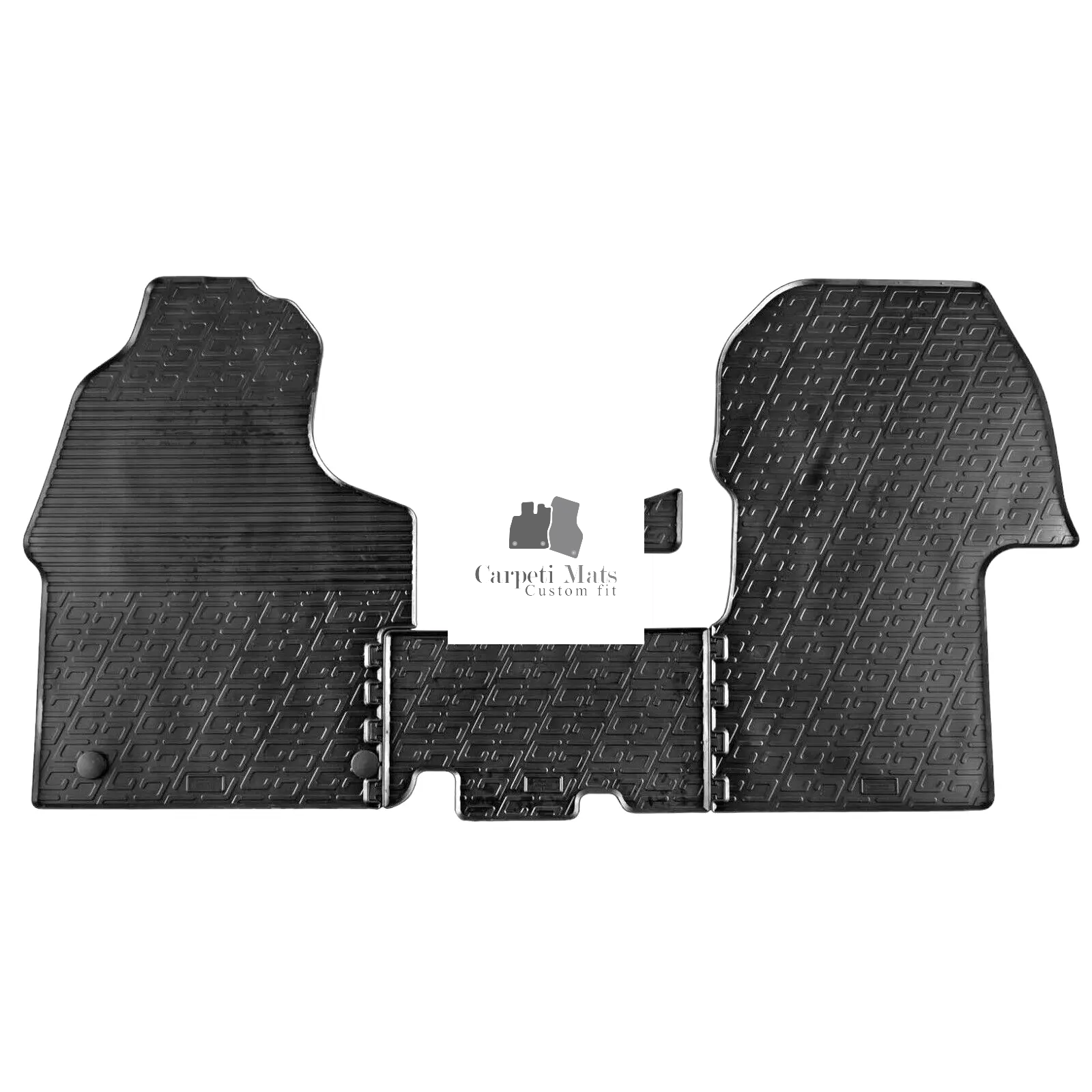For Mercedes Sprinter Van 2018-2024 Car Floor Mats Rubber All Weather Heavy Duty