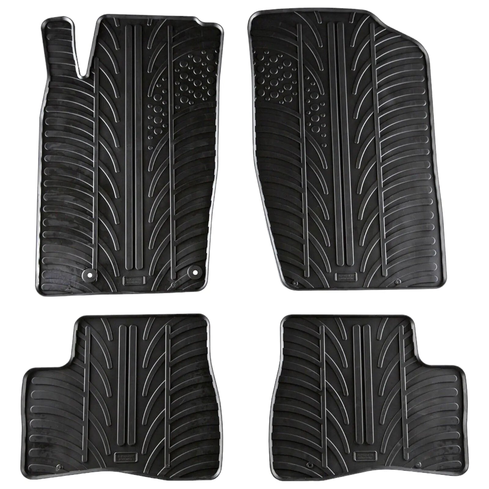 For Peugeot 206 1998-2013 Car Floor Mats Rubber All Weather Heavy Duty Liners