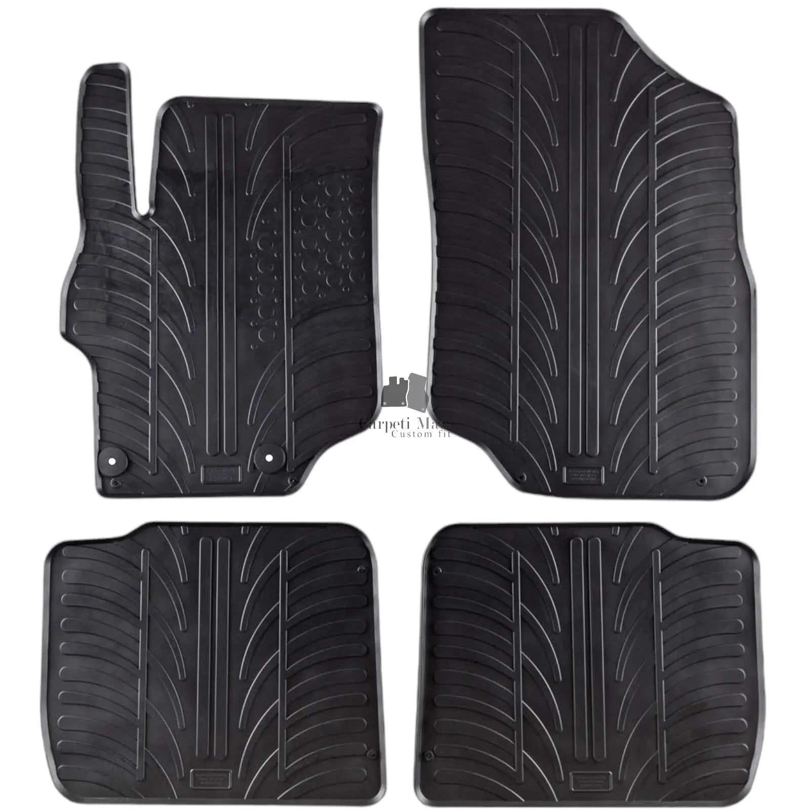 For Peugeot 301 2012-2024 Car Floor Mats Rubber All Weather Heavy Duty Liners