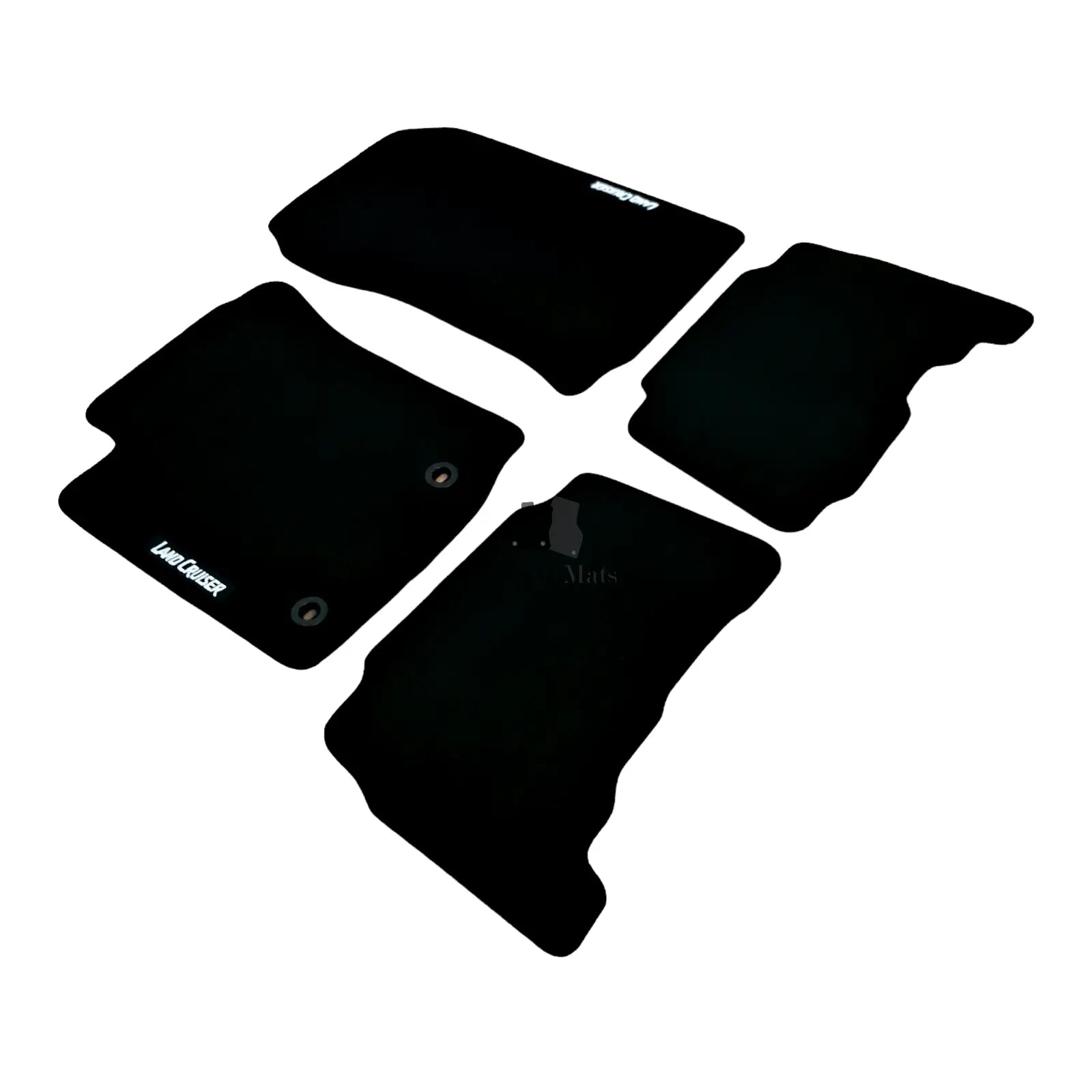 For Toyota Land Cruiser Carpet Car Floor Mats 2013-2023 OEM Quality Velour Rugs