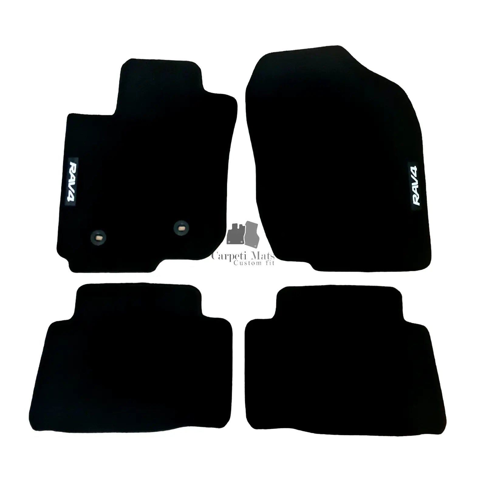 For Toyota Rav4 Carpet Car Floor Mats 2006-2012 OEM Quality Velour Auto Rugs New