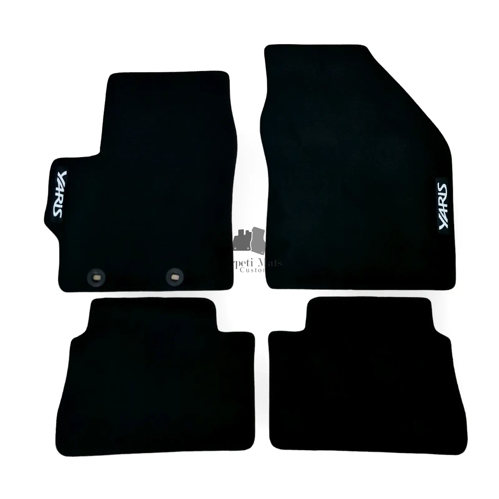 For Toyota Yaris Carpet Car Floor Mats 2020-2025 OEM Quality Velour Auto Rugs
