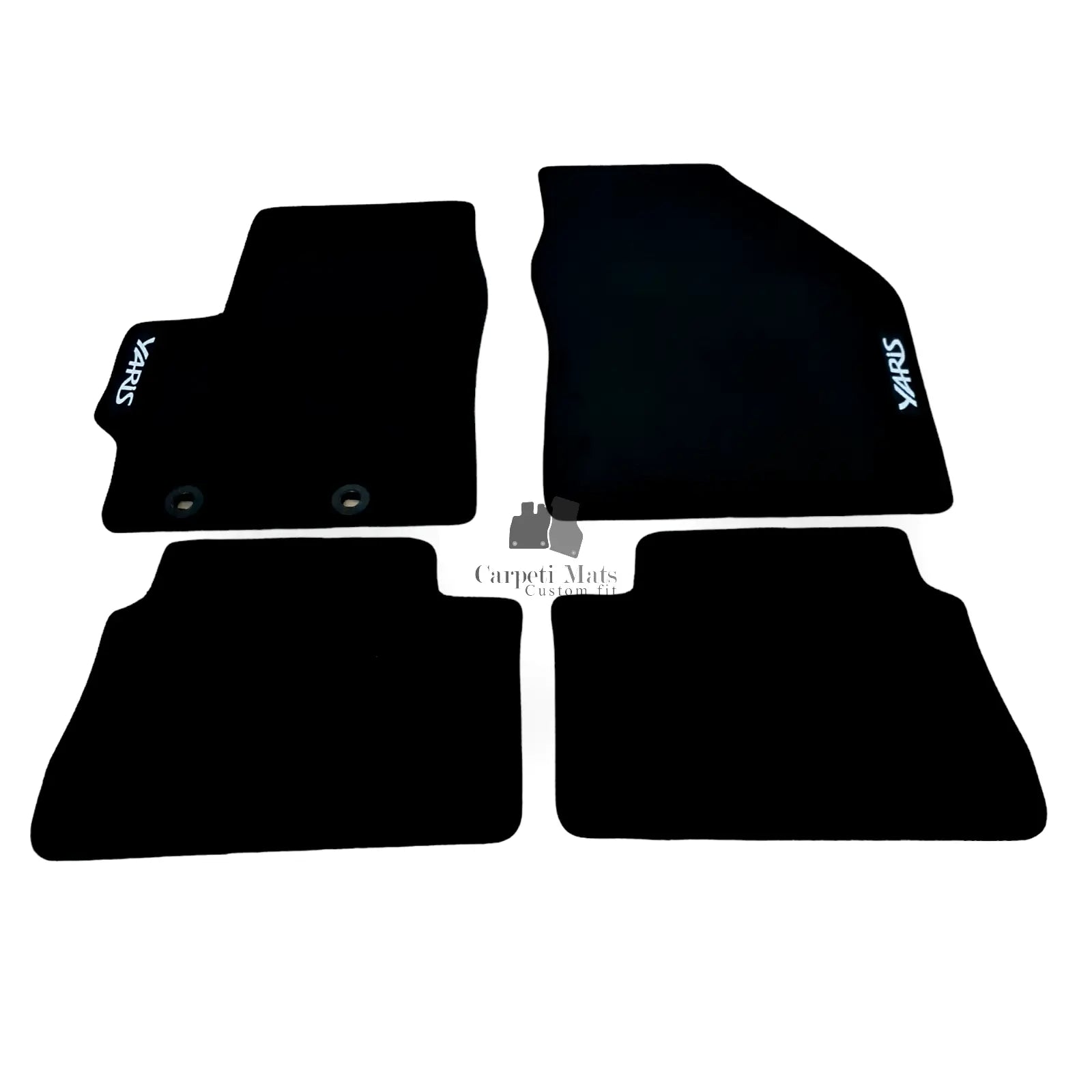 For Toyota Yaris Carpet Car Floor Mats 2020-2025 OEM Quality Velour Auto Rugs