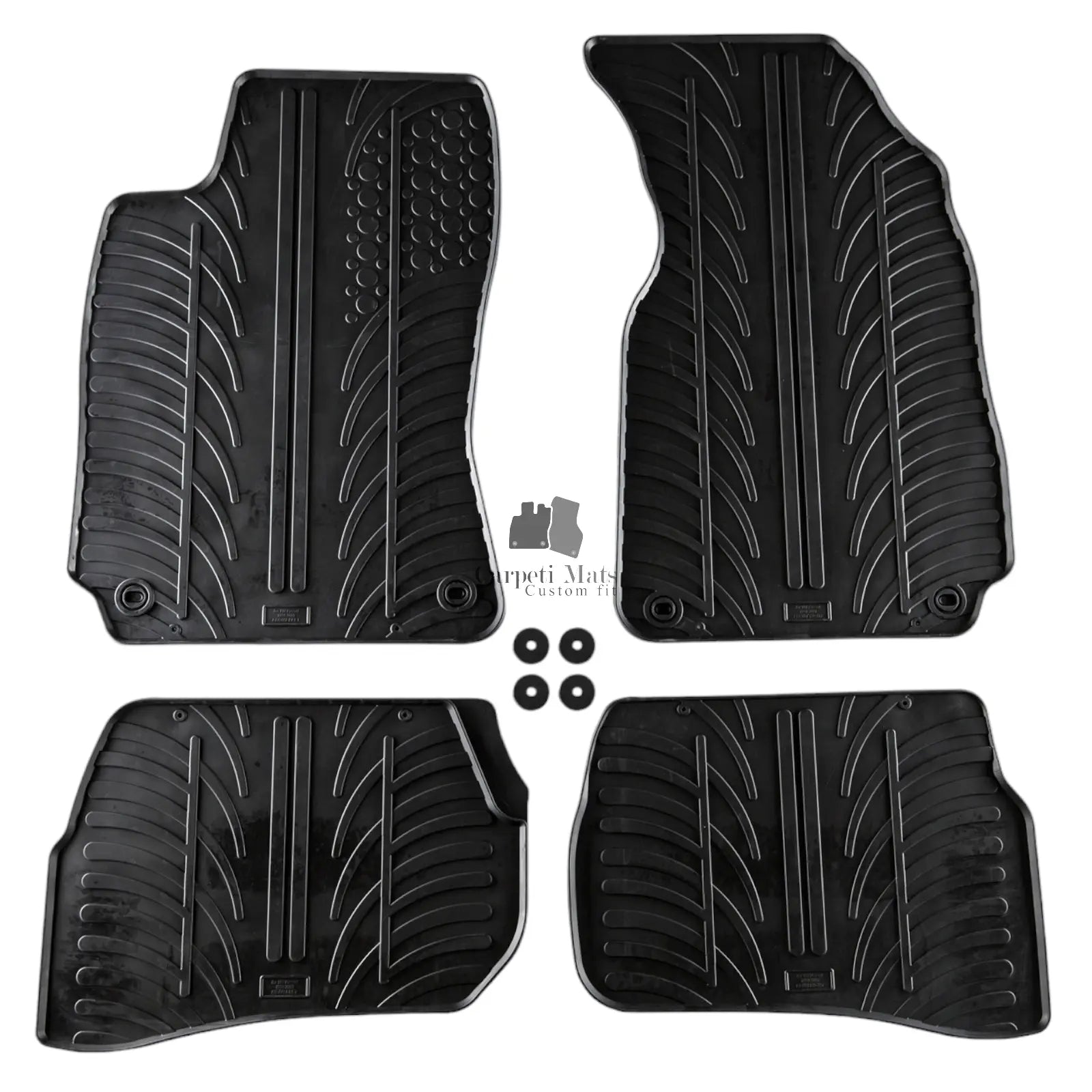 For VW Volkswagen Passat B5 Car Floor Mats Rubber All Weather Heavy Duty Liners