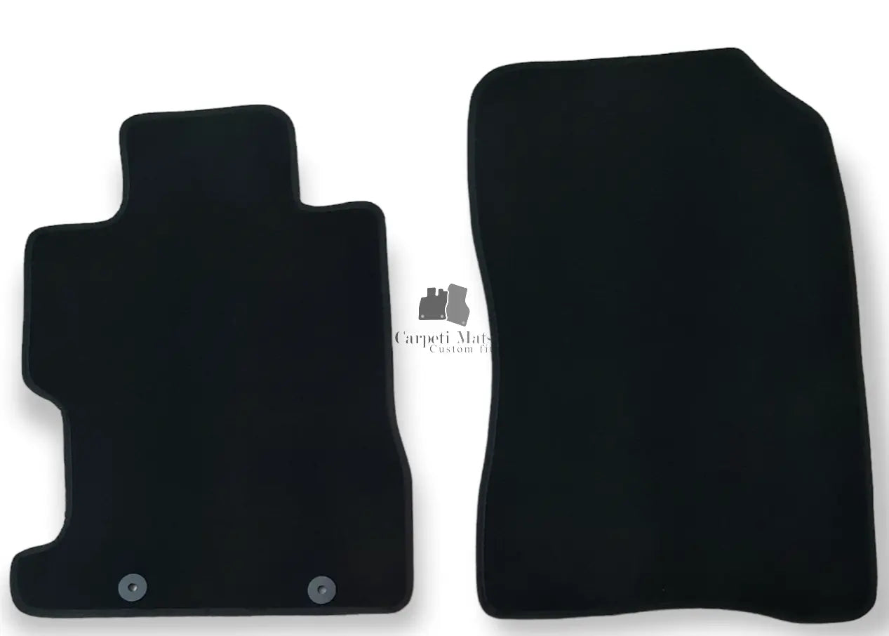 Front Car Floor Mats For Honda Acura CSX Velour Waterproof Carpet Liners 2pc New