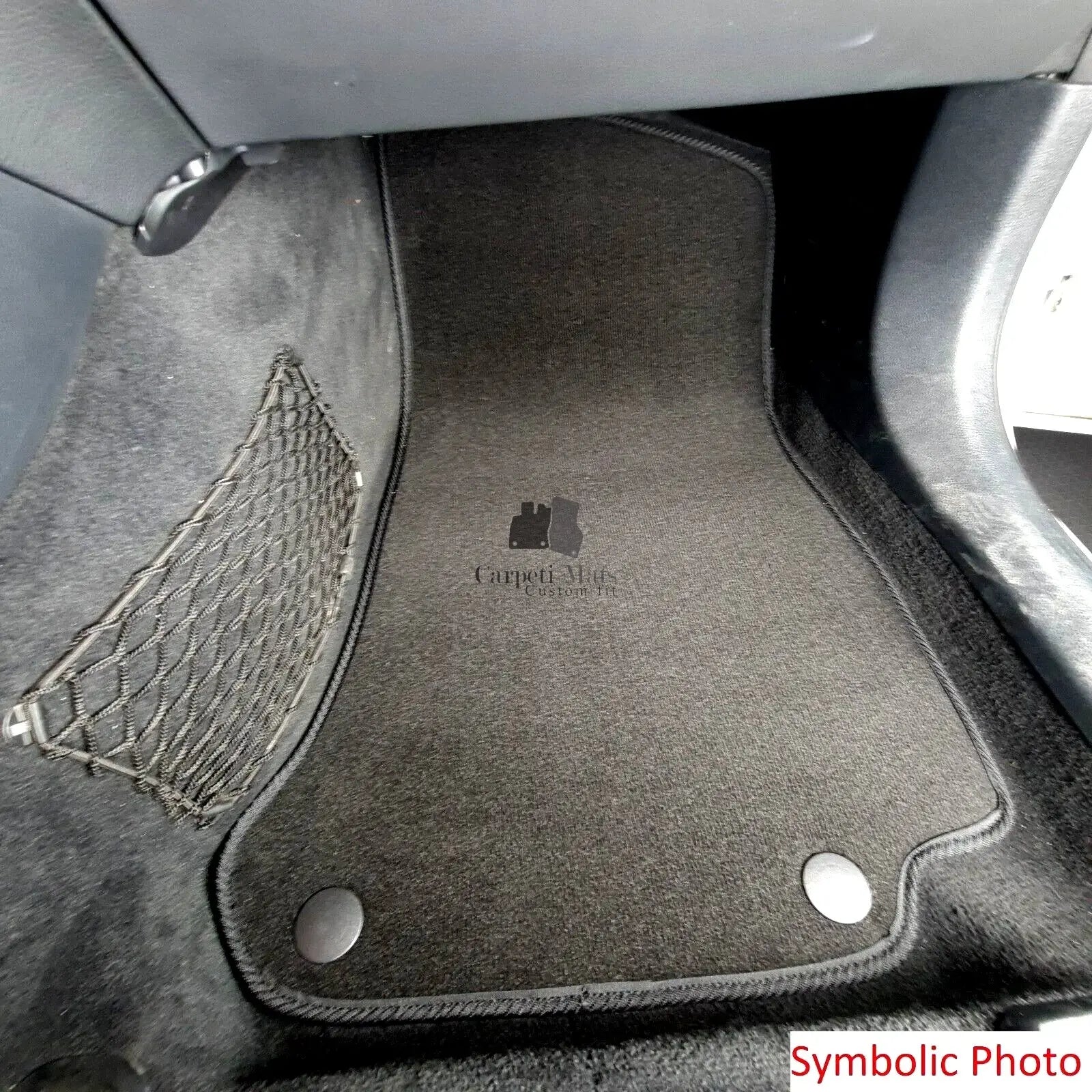 Front Car Floor Mats For Honda Acura CSX Velour Waterproof Carpet Liners 2pc New