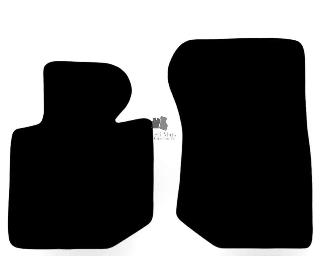 Front Car Floor Mats For BMW 3 E36 Velour Waterproof Carpet Auto Liners 2pcs New