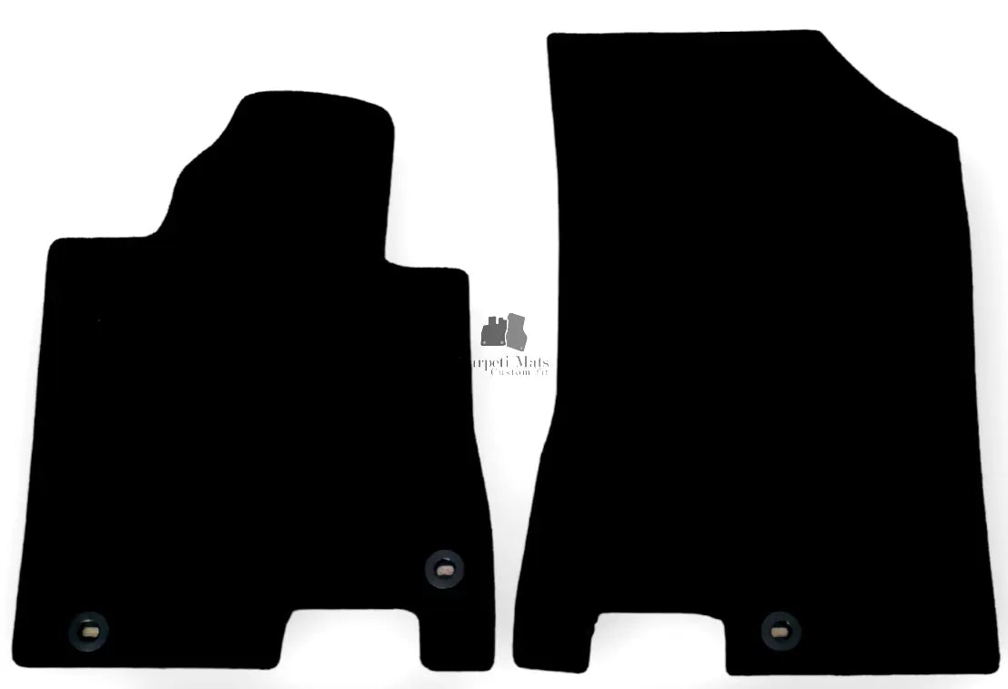 Front Car Floor Mats For Hyundai Sonata Velour Waterproof Carpet Auto Liners 2pc