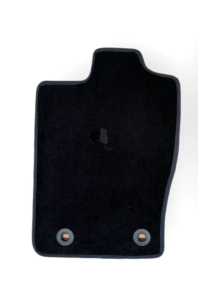 Front Car Floor Mats For Jaguar XK Waterproof Black Velour Carpet Liners 2pc New