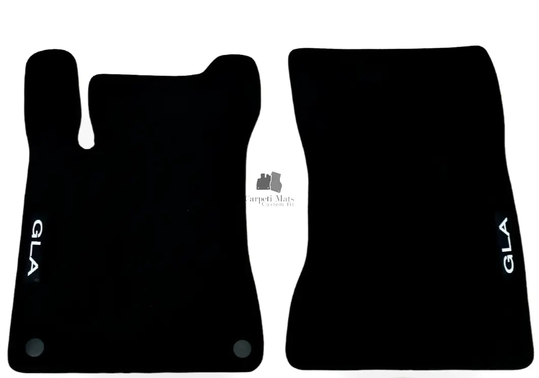 Front Car Floor Mats For Mercedes GLA H247 Velour Liners Waterproof Carpet 2pcs