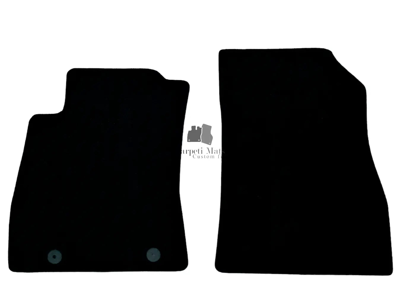 Front Car Floor Mats For Nissan Juke Velour Waterproof Carpet Auto Liners 2pcs