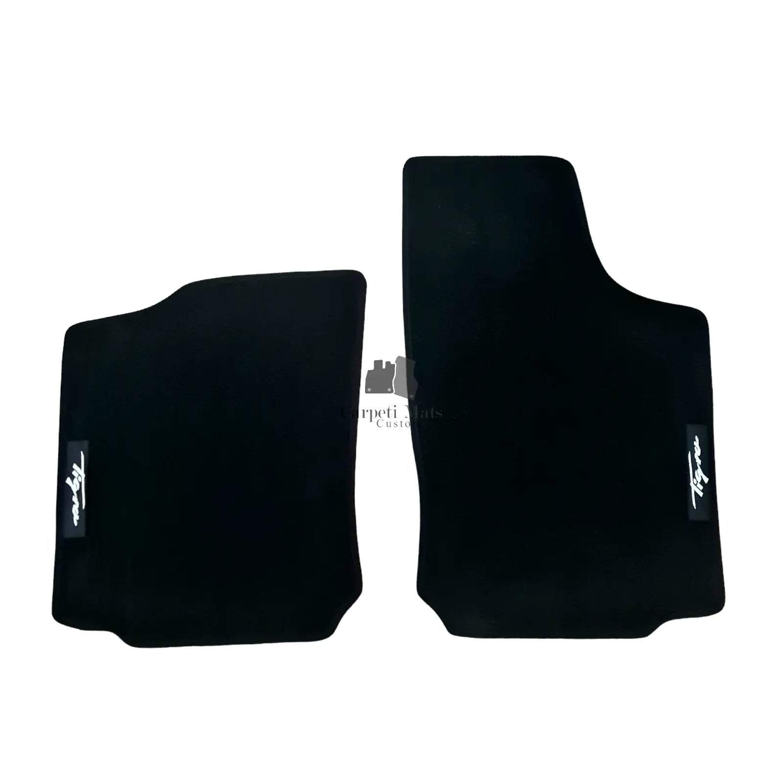 Front Car Floor Mats For Opel Tigra Twin Top Waterproof Black Carpet Liners 2pcs