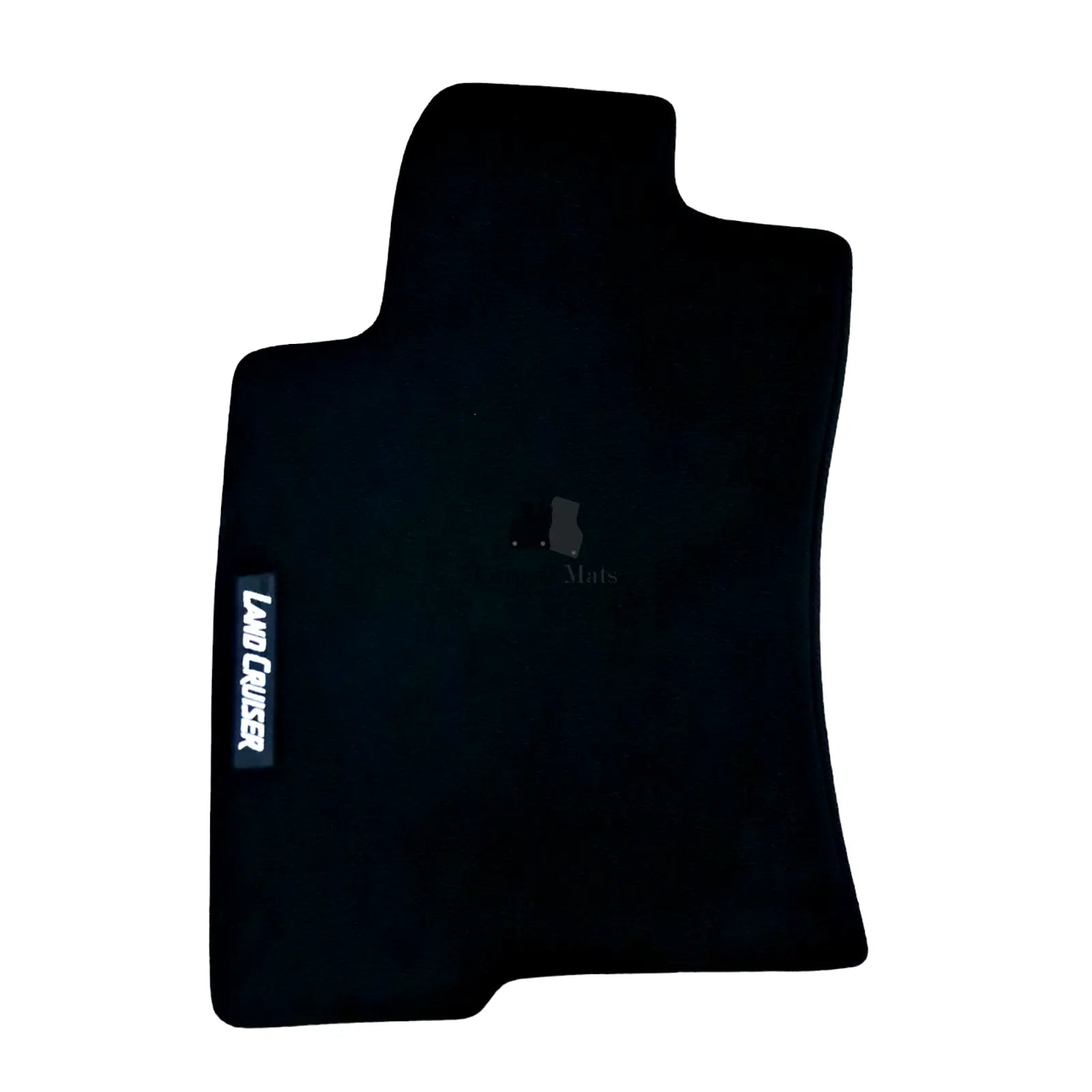 Front Car Floor Mats For Toyota Land Cruiser Waterproof Velour Auto Liners Black