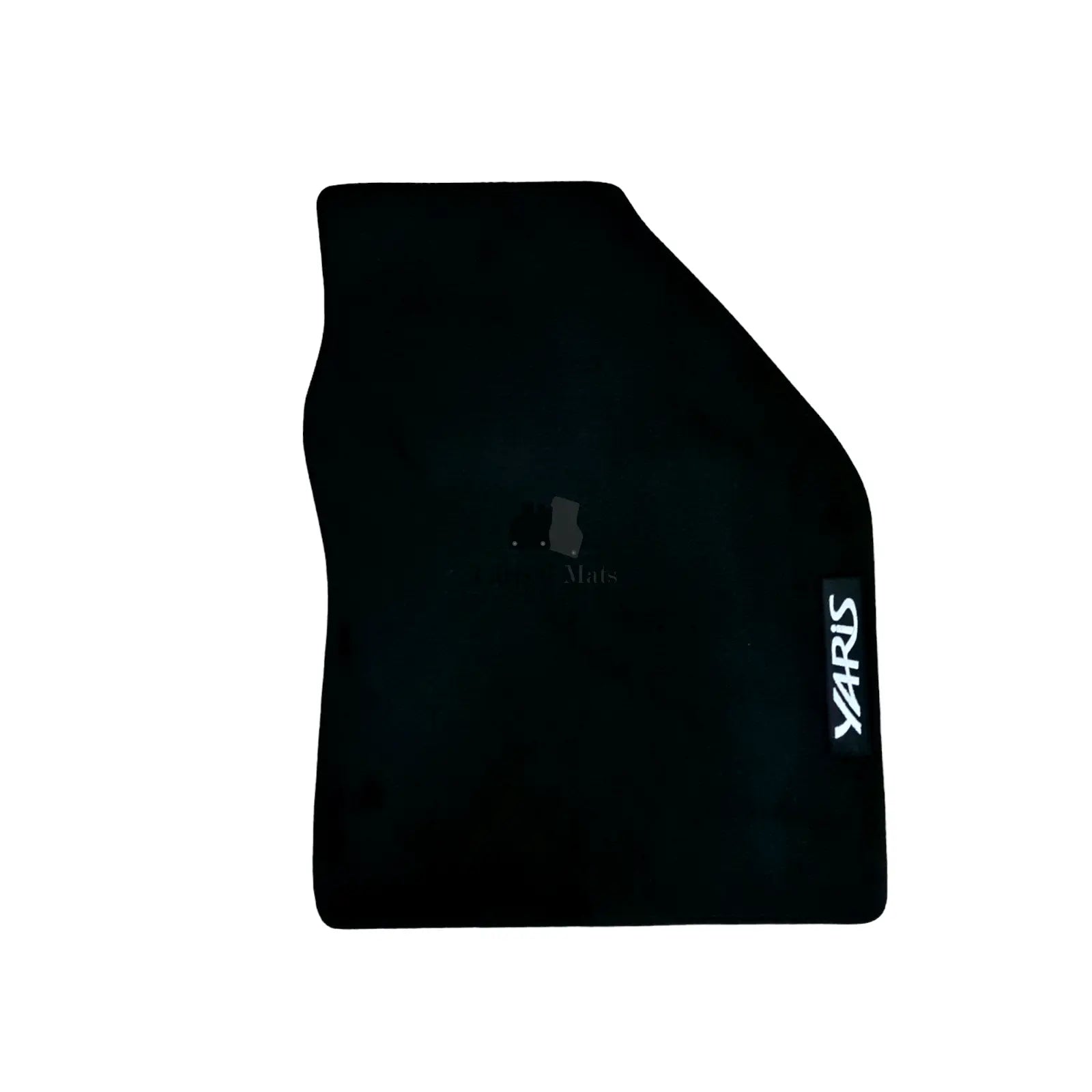 Front Car Floor Mats For Toyota Yaris Velour Waterproof Carpet Auto Liners 2pcs