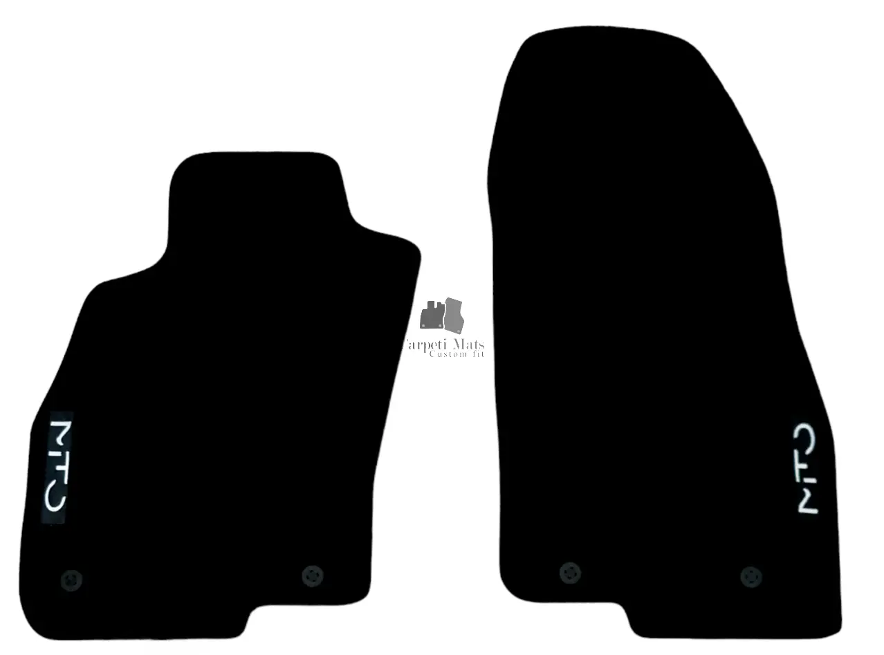 Front Car Floor Mats Velour For Alfa Romeo MITO Waterproof Carpet Auto Liners 2p