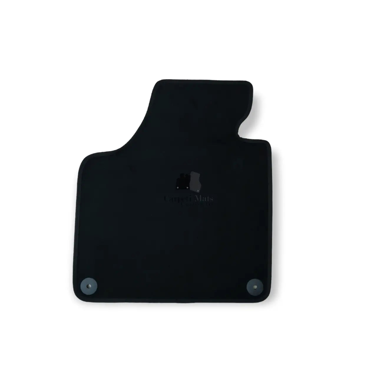 Front Car Floor Mats Velour For Audi A3 Waterproof Black Carpet Auto Liners 2pcs