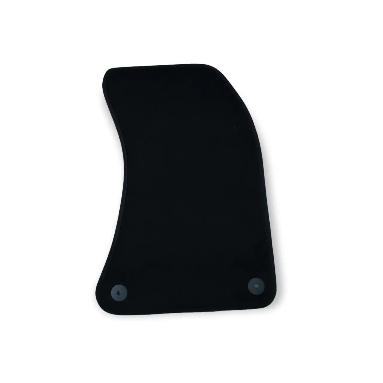 Front Car Floor Mats Velour For Audi A8 Waterproof Black Carpet Auto Liners 2pcs