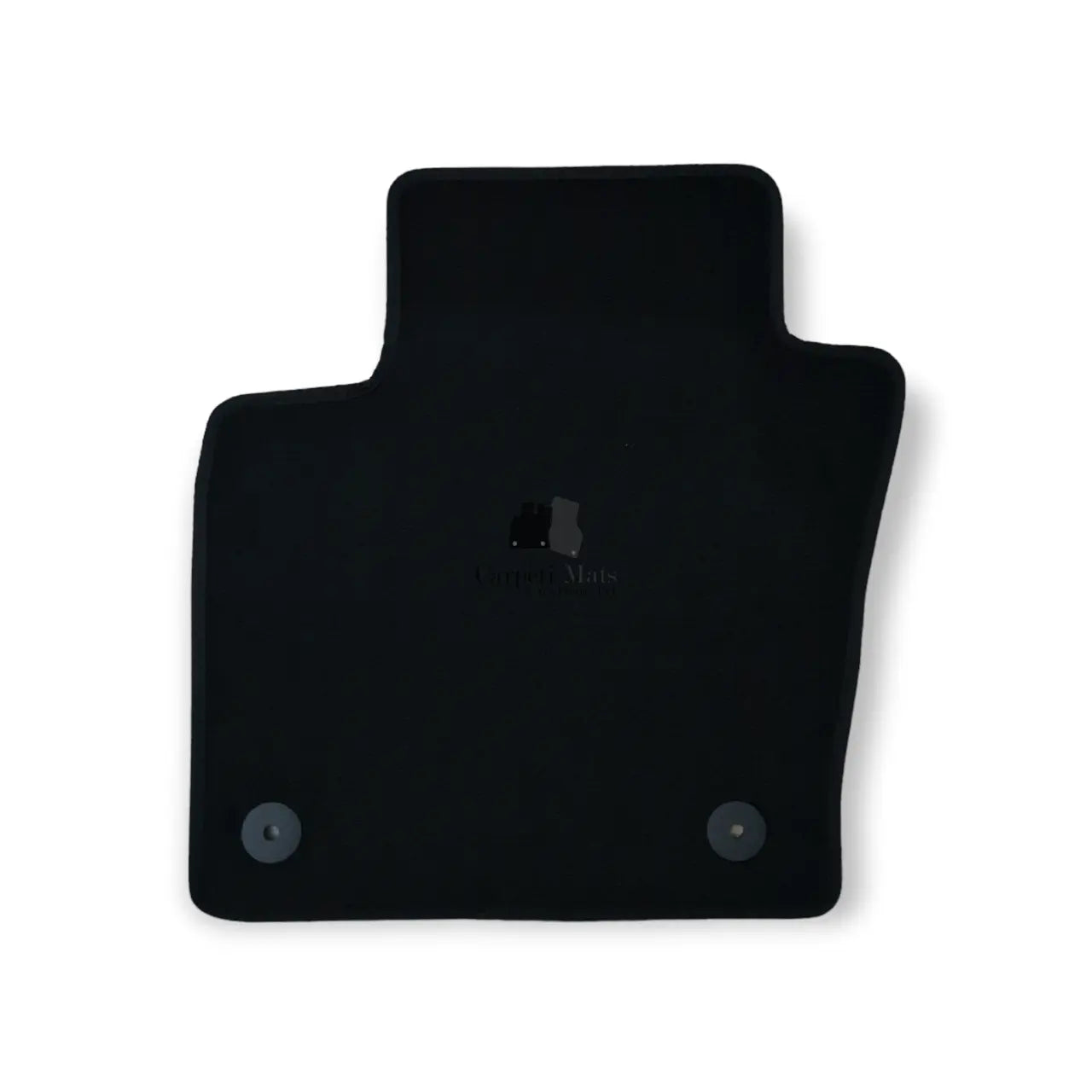 Front Car Floor Mats Velour For Audi Q3 Waterproof Black Carpet Auto Liners 2pcs