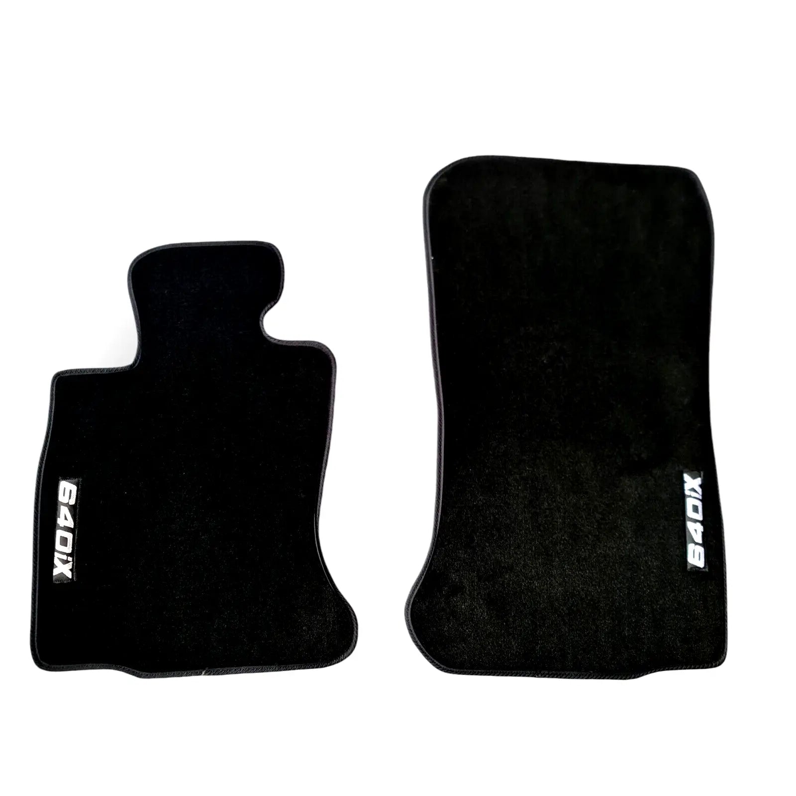 Front Car Floor Mats Velour For BMW 6 640iX F06 Waterproof Carpet Rugs Liners 2p
