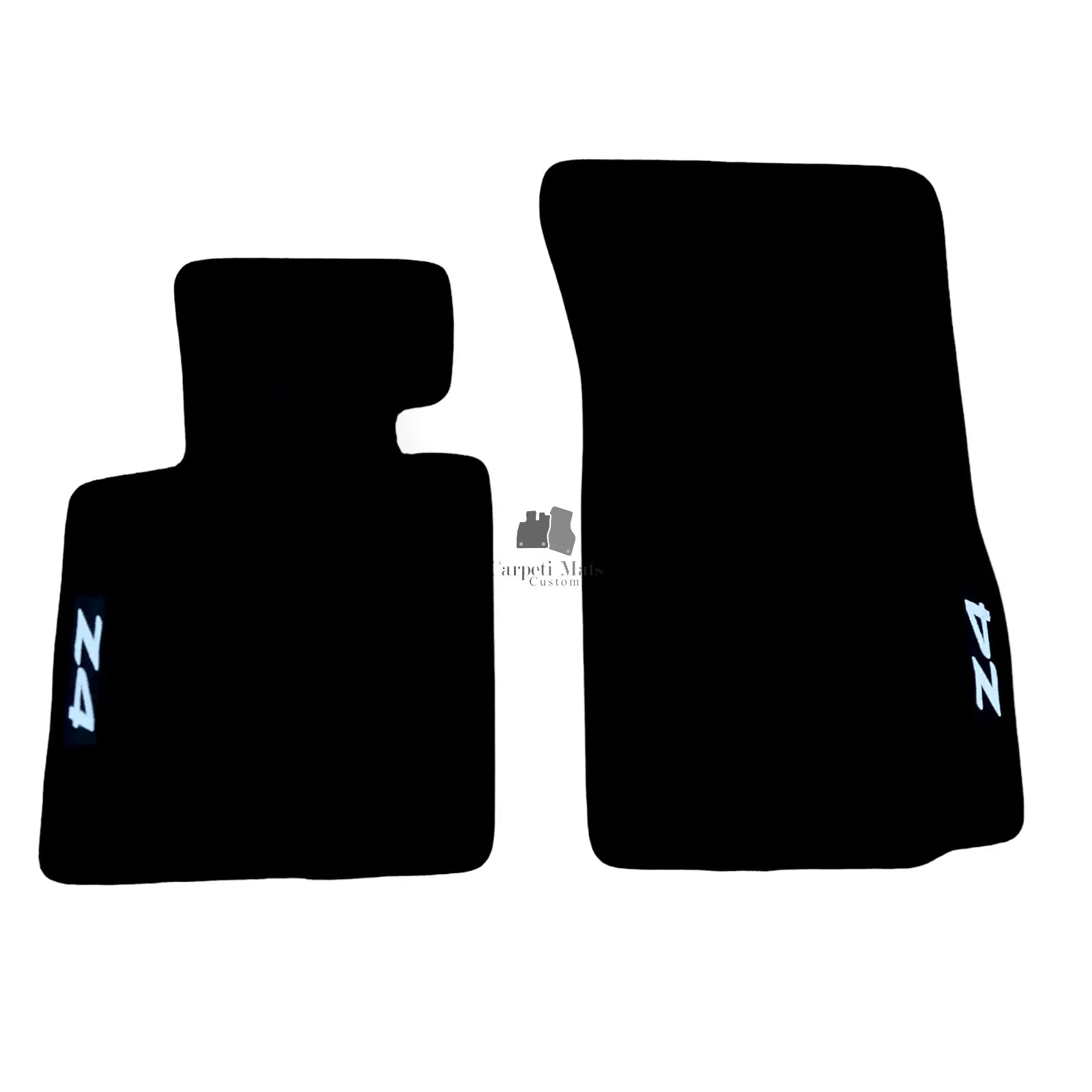 Front Car Floor Mats Velour For BMW Z4 E85/86 Waterproof Black Carpet Liners 2pc