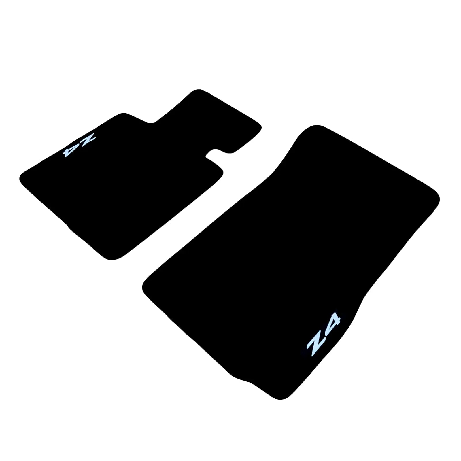 Front Car Floor Mats Velour For BMW Z4 E85/86 Waterproof Black Carpet Liners 2pc