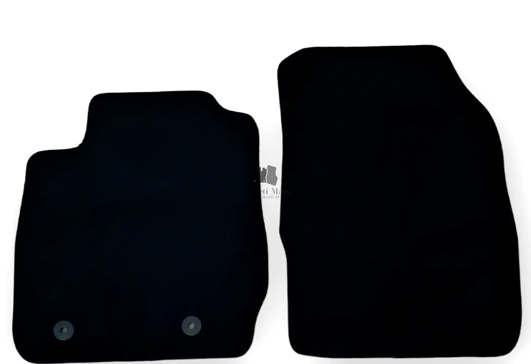Front Car Floor Mats Velour For Ford EcoSport Waterproof Black Carpet Liners 2pc