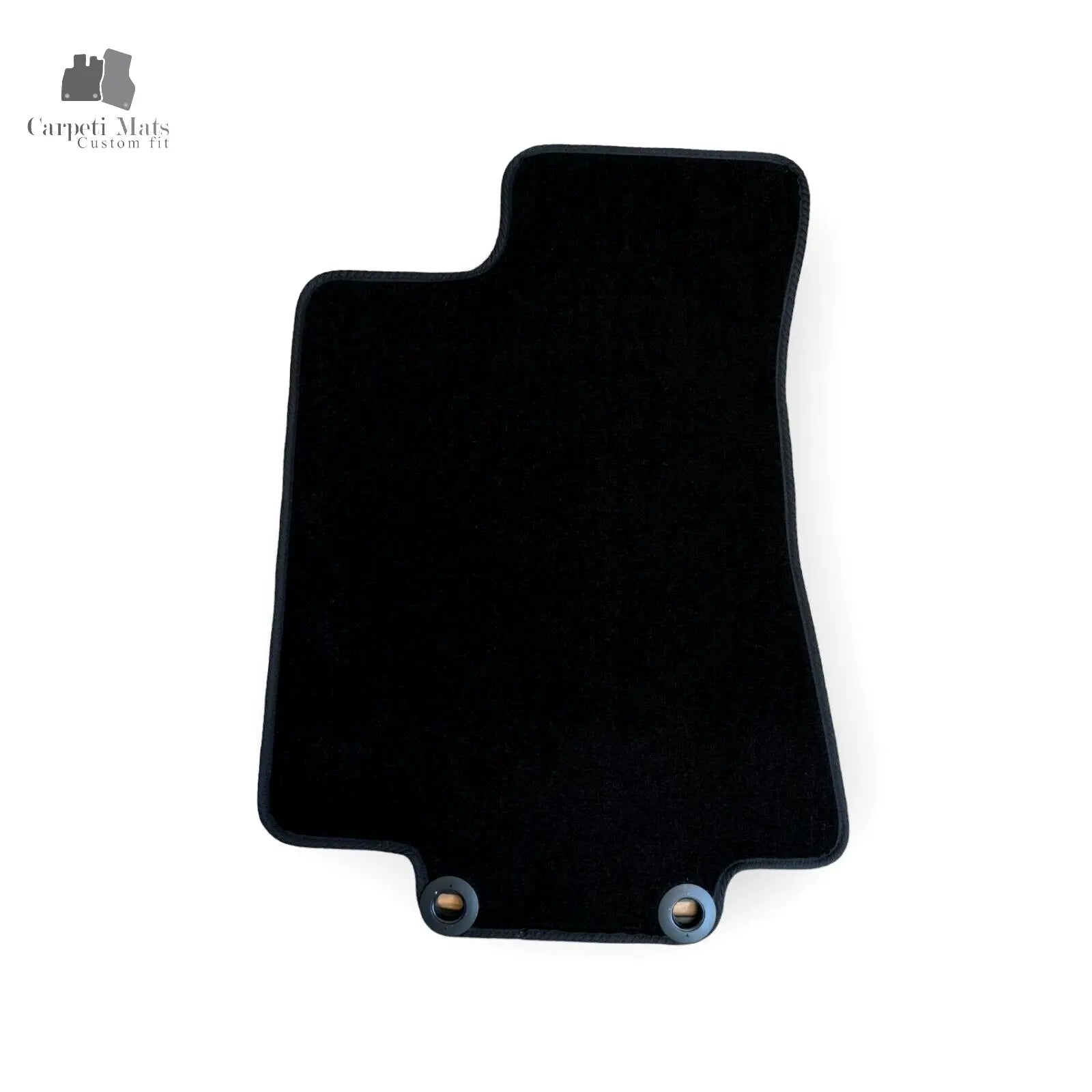 Front Car Floor Mats Velour For Jaguar XJ Waterproof Black Carpet Liners 2pc New