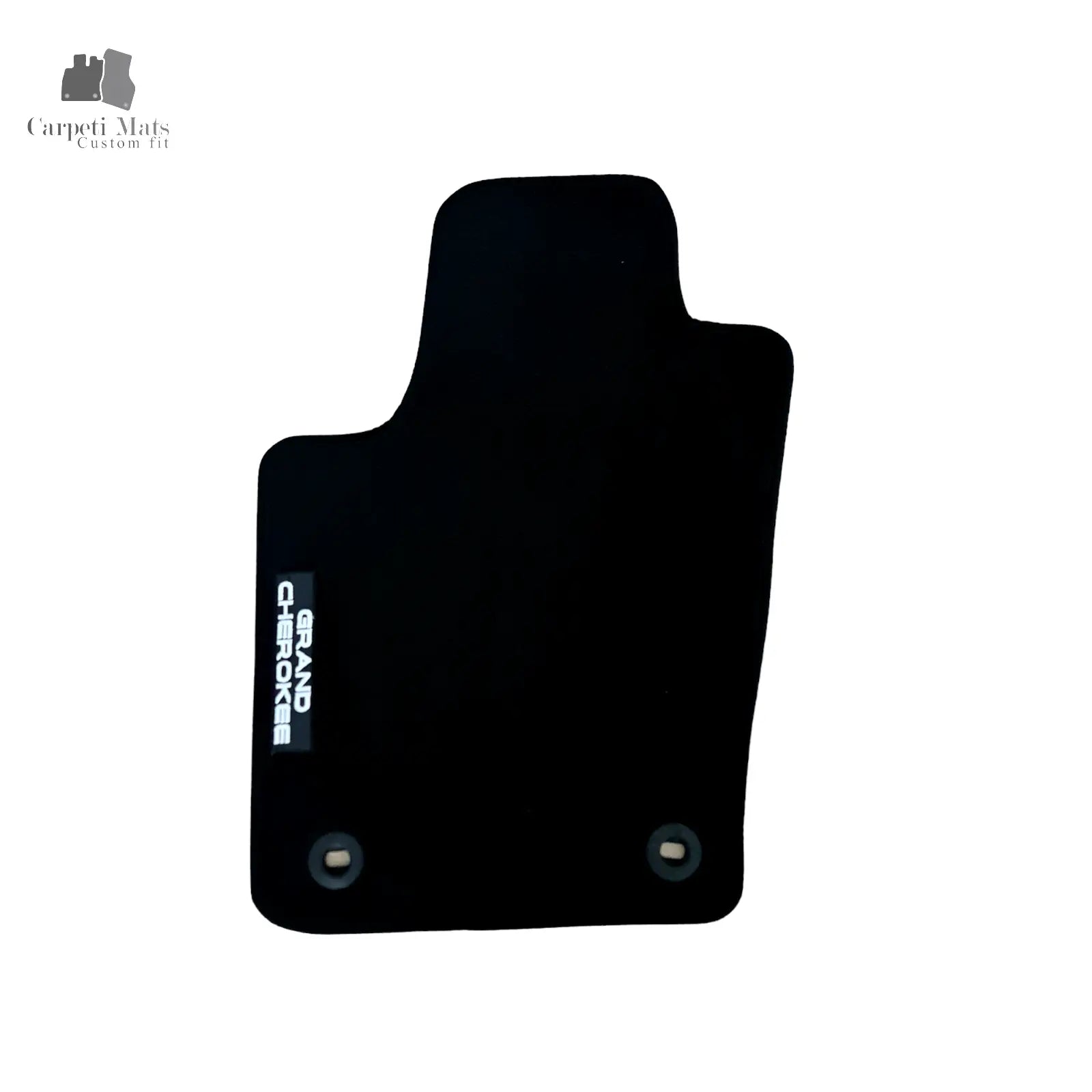 Front Car Floor Mats Velour For Jeep Grand Cherokee Waterproof Carpet Liners 2pc