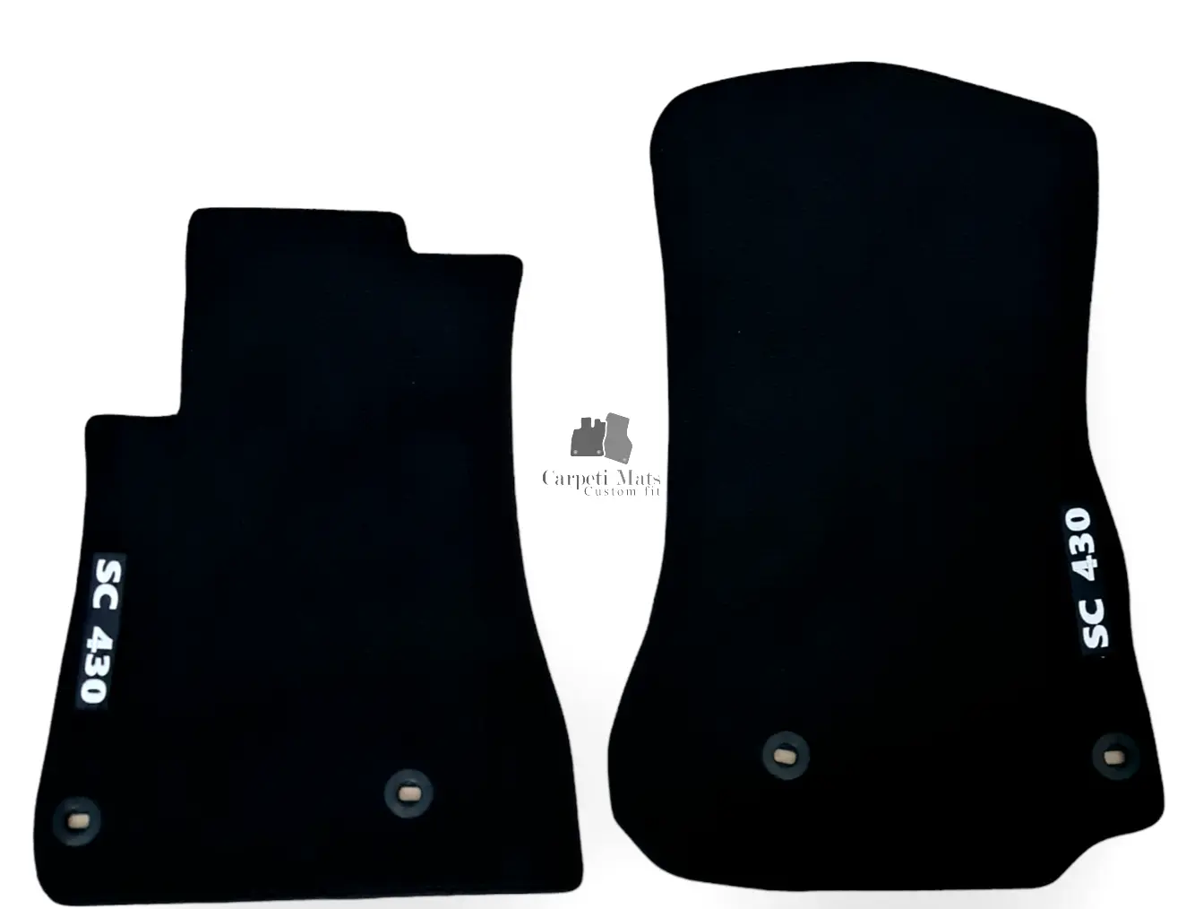 Front Car Floor Mats Velour For Lexus SC 430 Waterproof Carpet Rugs Auto Liners