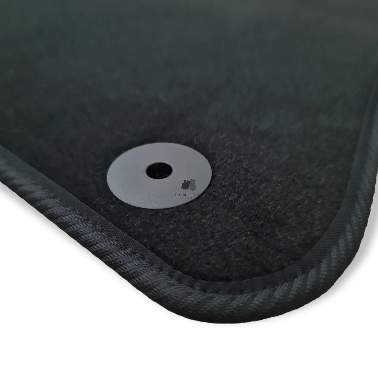 Front Car Floor Mats Velour For Mazda 3 Waterproof Black Carpet Liners New 2pcs
