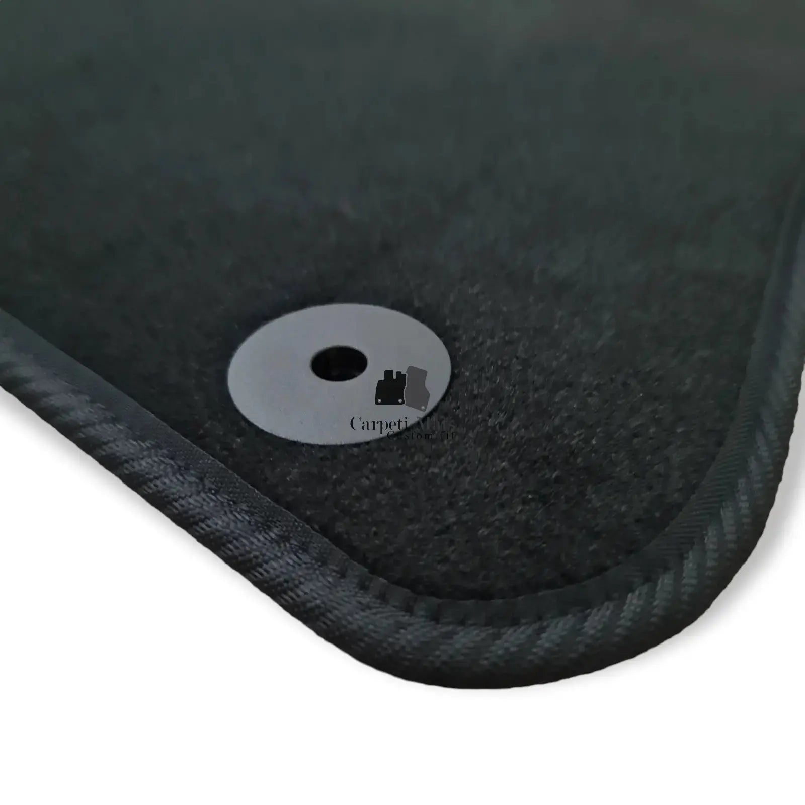 Front Car Floor Mats Velour For Mazda 5 Waterproof Black Carpet Liners New 2pcs