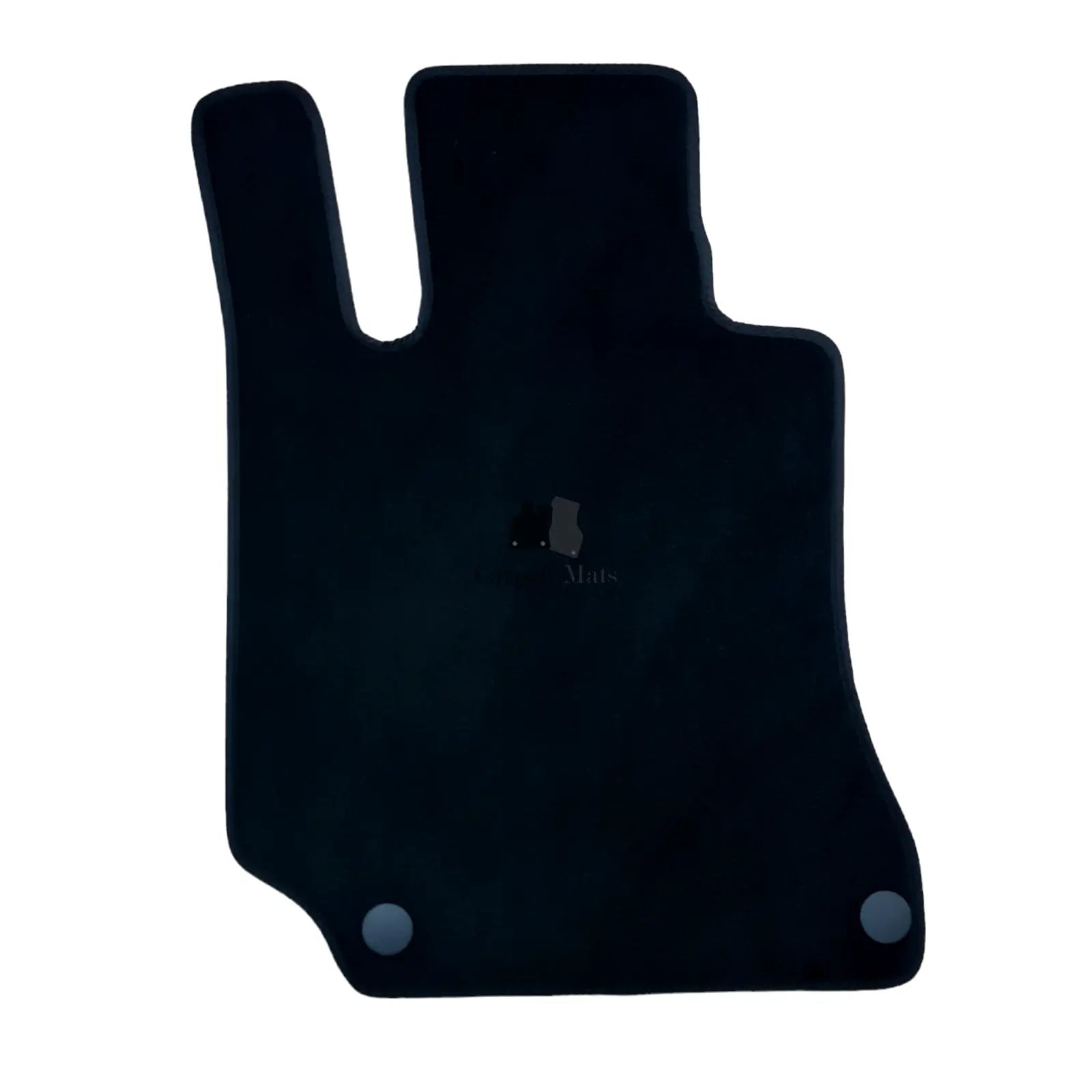Front Car Floor Mats Velour For Mercedes CLS C218 Waterproof Black Liners 2pcs