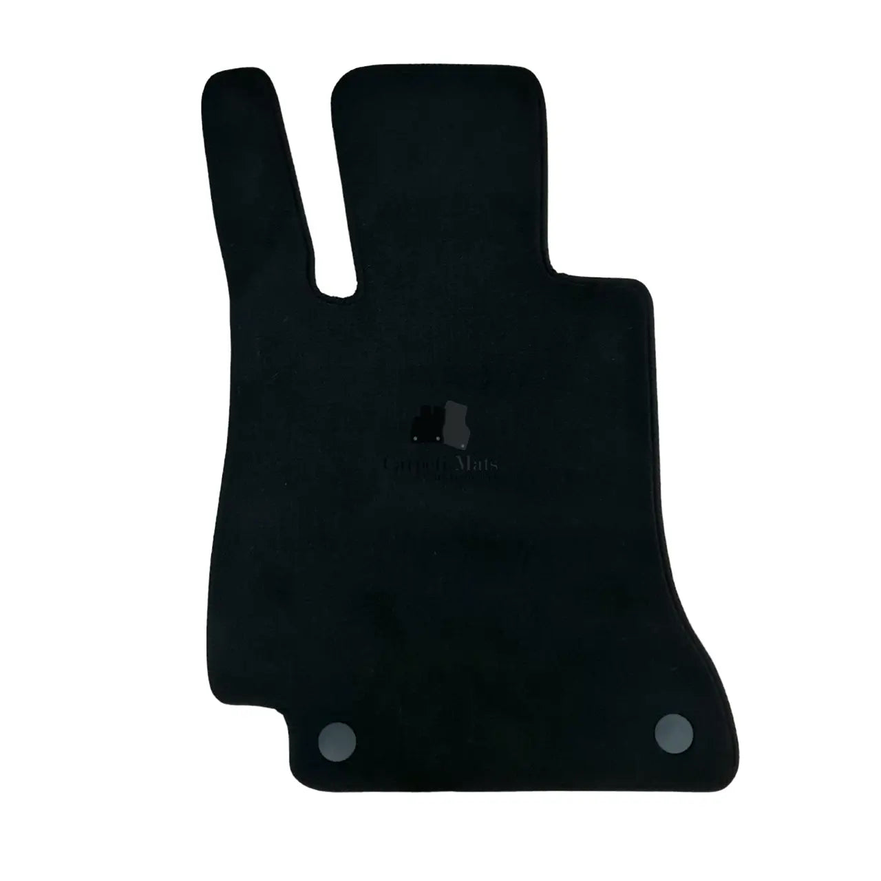 Front Car Floor Mats Velour For Mercedes E-Class Coupe Black Carpet Liners 2pcs